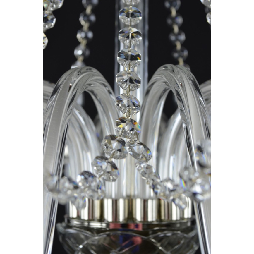 Wranovsky JWZ117122101 - Lustre en cristal sur chaîne BONTON 12xE14/40W/230V