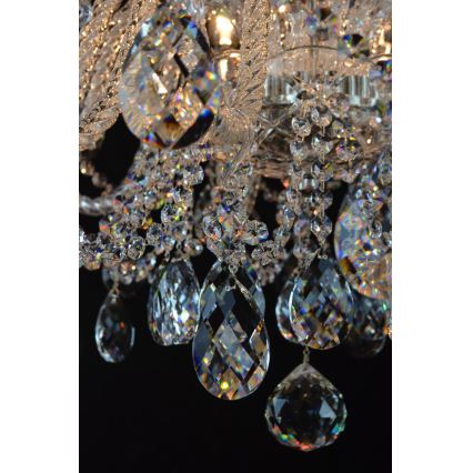 Wranovsky JWZ124122101 - Kristallen kroonluchter aan ketting IMPERIAL 12xE14/40W/230V