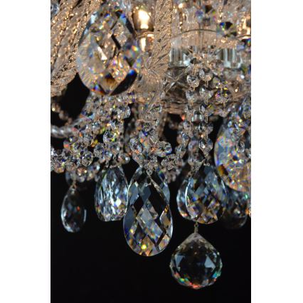 Wranovsky JWZ124122101 - Lustre en cristal sur chaîne IMPERIAL 12xE14/40W/230V