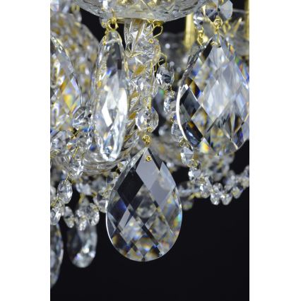 Wranovsky JWZ125122230 - Lustre en cristal sur chaîne MARIERA 12xE14/40W/230V