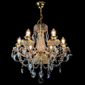 Wranovsky JWZ148062100 - Lustre en cristal sur chaîne DIAMANT 6xE14/40W/230V