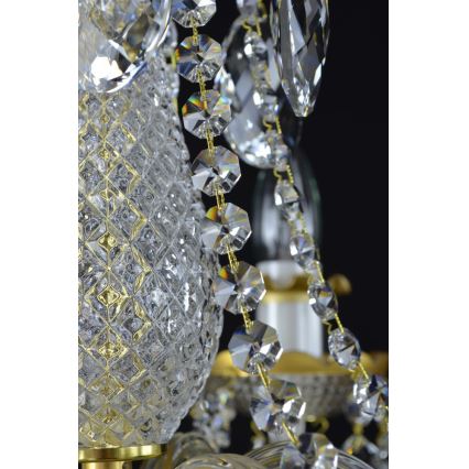 Wranovsky JWZ148062100 - Lustre en cristal sur chaîne DIAMANT 6xE14/40W/230V