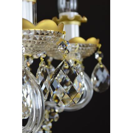 Wranovsky JWZ148062100 - Lustre en cristal sur chaîne DIAMANT 6xE14/40W/230V