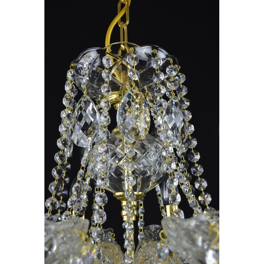 Wranovsky JWZ151082130 - Lustre en cristal sur chaîne CLASSE 8xE14/40W/230V