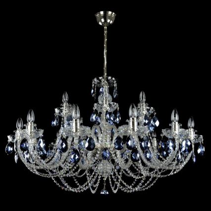 Wranovsky JWZ166182231 - Lustre en cristal sur chaîne OCEAN 18xE14/40W/230V