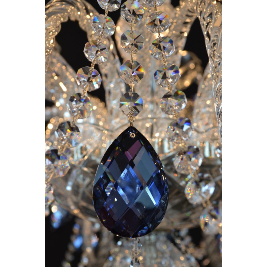 Wranovsky JWZ166182231 - Lustre en cristal sur chaîne OCEAN 18xE14/40W/230V