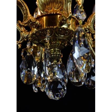 Wranovsky JWZ210061100 - Lustre en cristal sur chaîne ARIES 6xE14/40W/230V