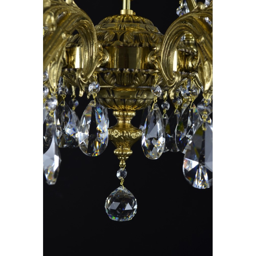 Wranovsky JWZ237121100 - Lustre en cristal sur chaîne AVIOR 12xE14/40W/230V