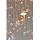 Wranovsky JWZ610100101 - Kristallen plafondlamp ORBIS 10xGU10/40W/230V