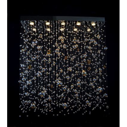 Wranovsky JWZ610100101 - Lustre plafonnier en cristal ORBIS 10xGU10/40W/230V