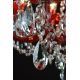 Wranovsky - Kristallen kroonluchter aan ketting BRILLIANT 8x E14 / 40W / 230V