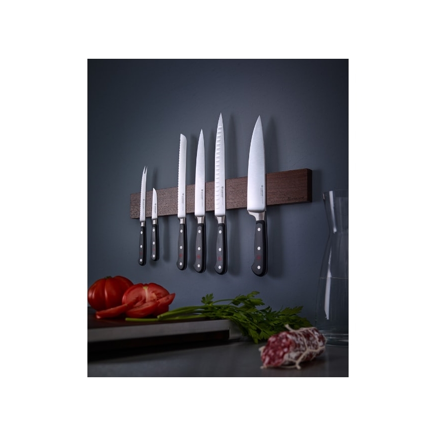 Wüsthof - Couteau à pain de cuisine CLASSIC 20 cm noir