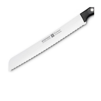 Wüsthof - Couteau à pain GOURMET 20 cm noir