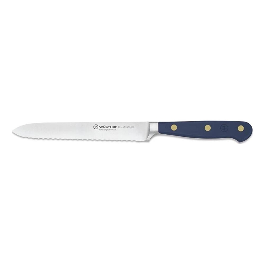 Wüsthof - Couteau de cuisine CLASSIC COLOUR 14 cm bleu