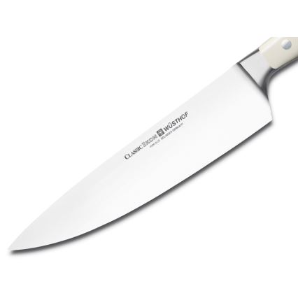 Wüsthof - Couteau de cuisine CLASSIC IKON 20 cm crème