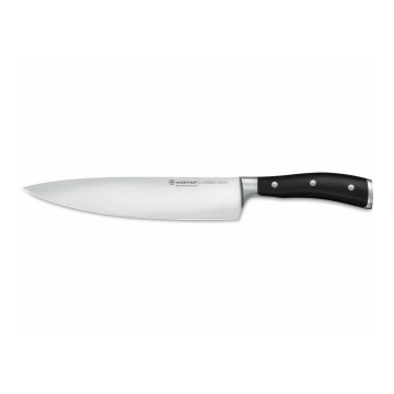 Wüsthof - Couteau de cuisine CLASSIC IKON 23 cm noir