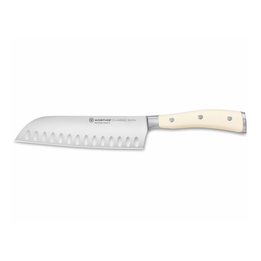 Wüsthof - Couteau de cuisine japonais CLASSIC IKON 17 cm crème