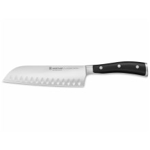 Wüsthof - Couteau de cuisine japonais CLASSIC IKON 17 cm noir
