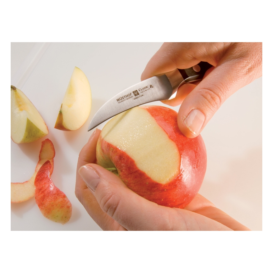 Wüsthof - Couteau de cuisine pour éplucher CLASSIC 7 cm noir