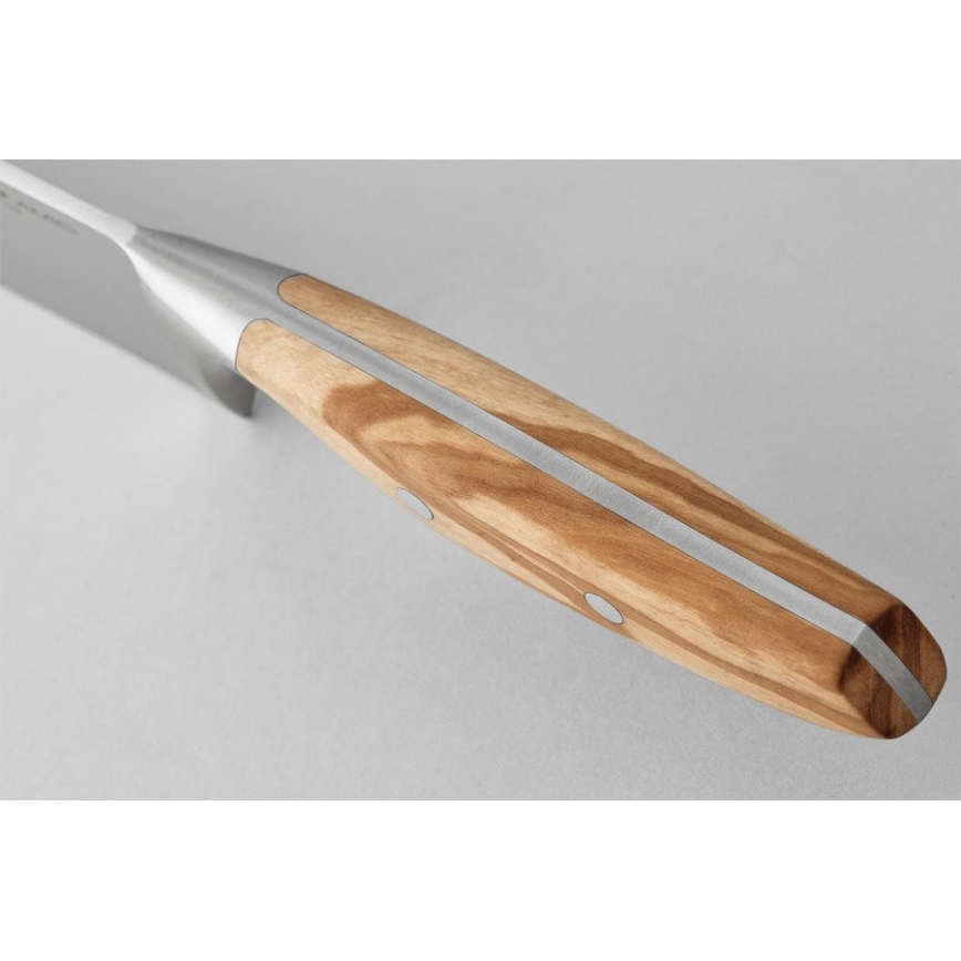 Wüsthof - Couteau de cuisine pour légumes AMICI 9 cm bois d'olivier
