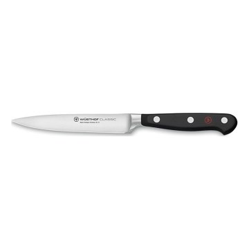 Wüsthof - Couteau de cuisine pour légumes CLASSIC 12 cm noir