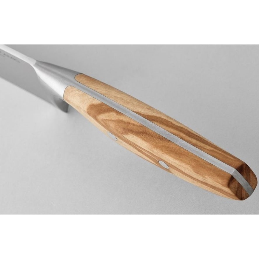 Wüsthof - Couteau de cuisine santoku AMICI 17 cm bois d'olivier