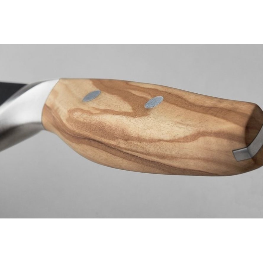 Wüsthof - Couteau de cuisine santoku AMICI 17 cm bois d'olivier