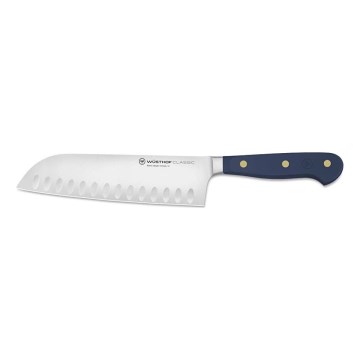 Wüsthof - Couteau de cuisine santoku CLASSIC COLOUR 17 cm bleu