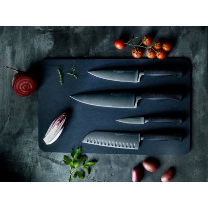 Wüsthof - Couteau de cuisine santoku PERFORMER 17 cm noir