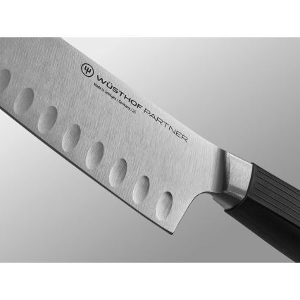 Wüsthof - Couteau santoku de cuisine PARTNER 17 cm noir