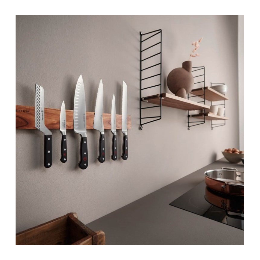 Wüsthof - Jeu de couteaux de cuisine CLASSIC 3 pcs noir
