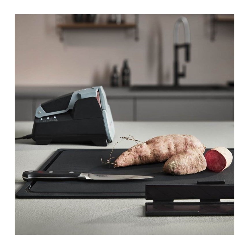 Wüsthof - Jeu de couteaux de cuisine CLASSIC 3 pcs noir