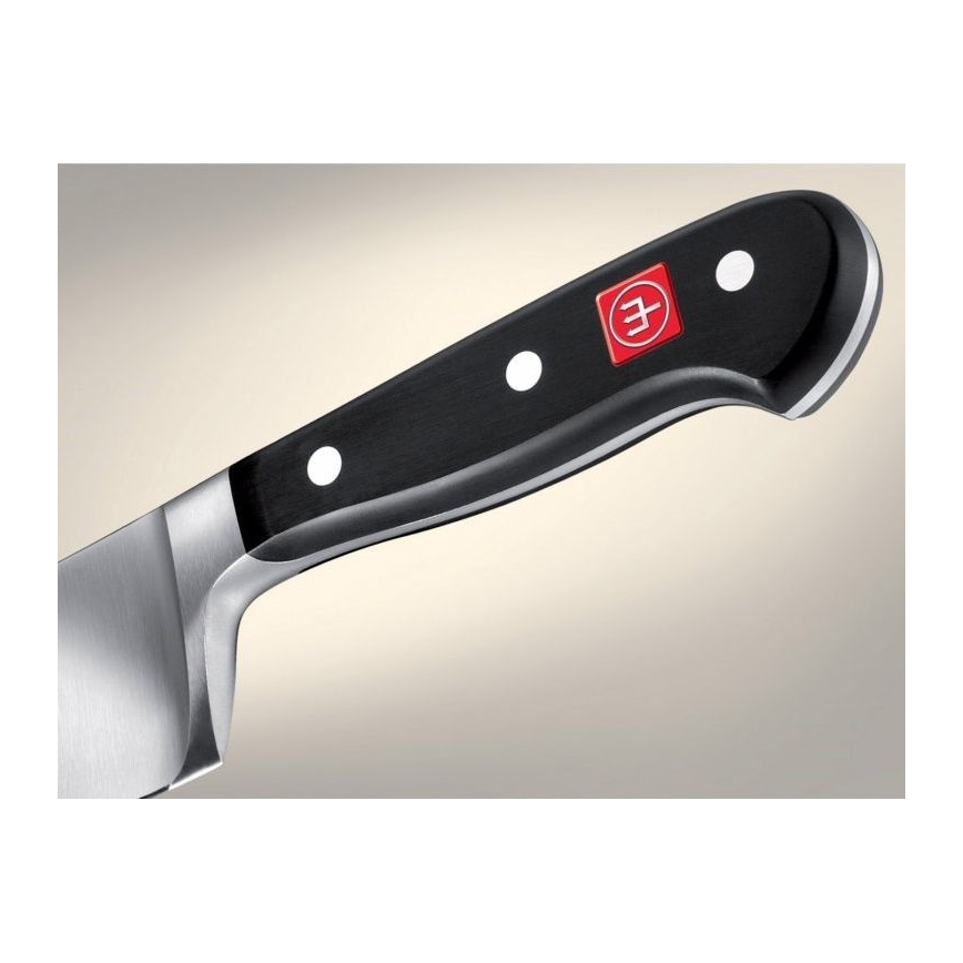 Wüsthof - Jeu de couteaux de cuisine CLASSIC 3 pcs noir