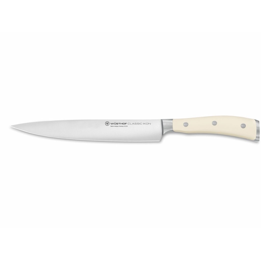 Wüsthof - Jeu de couteaux de cuisine CLASSIC IKON 3 pcs crème