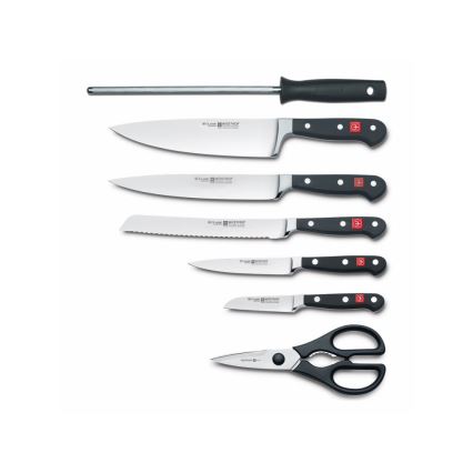 Wüsthof - Jeu de couteaux de cuisine dans un support CLASSIC 8 pce frêne/beige