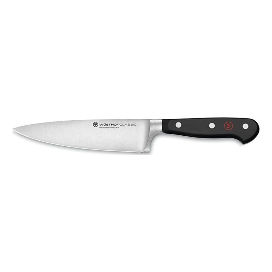 Wüsthof - Koksmes CLASSIC 16 cm zwart