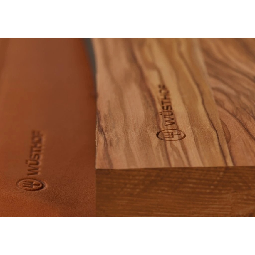 Wüsthof - Planche à découper AMICI 35x20 cm en bois d'olivier