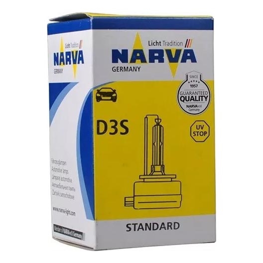 Xenon autolamp D3S PK32d-5/35W/42V 4300K - Narva 84032NVAC1