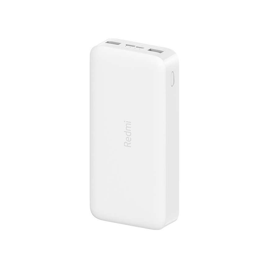 Xiaomi 20000 mAh Redmi 18W Batterie portable à charge rapide blanc