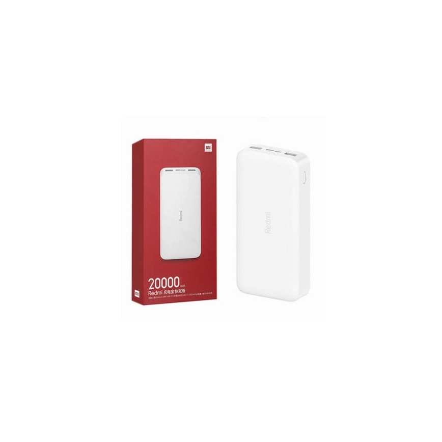 Xiaomi 20000 mAh Redmi 18W Versnelde Oplader Power Bank Wit