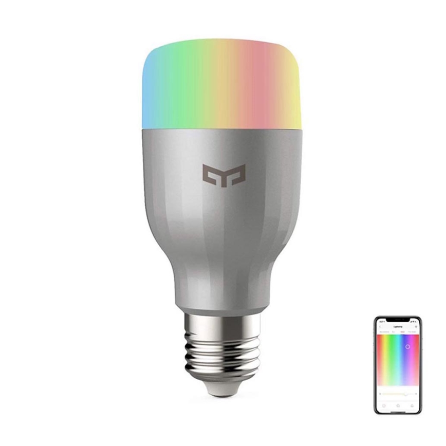 Xiaomi - Ampoule à intensité variable LED RGB E27/9W/230V 1700-6500K Wi-Fi