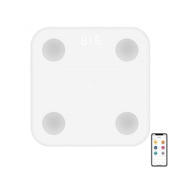 Xiaomi - Pèse-personne intelligent avec Bluetooth 4xAAA