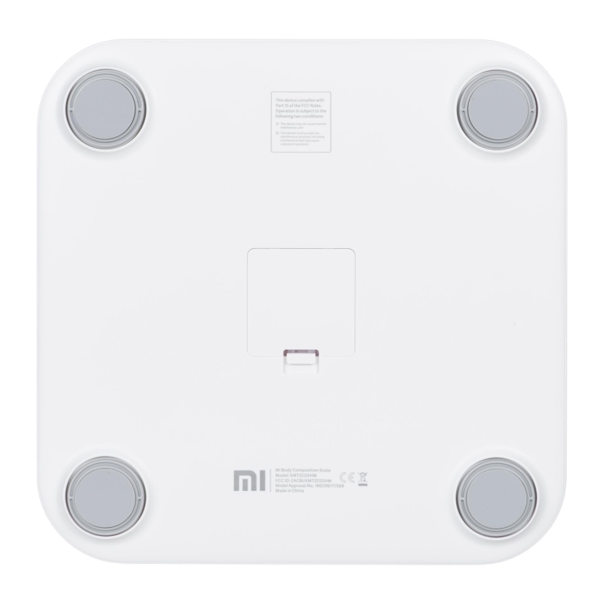 Xiaomi - Pèse-personne intelligent avec Bluetooth 4xAAA