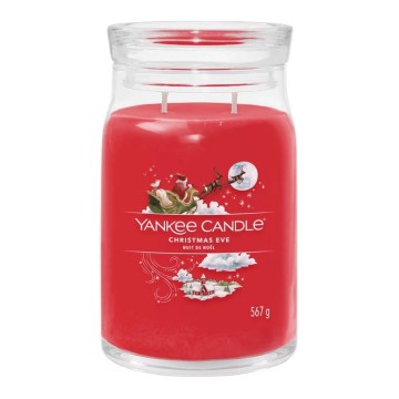 Yankee Candle - Bougie parfumée CHRISTMAS EVE grande 567 g 60-90 h