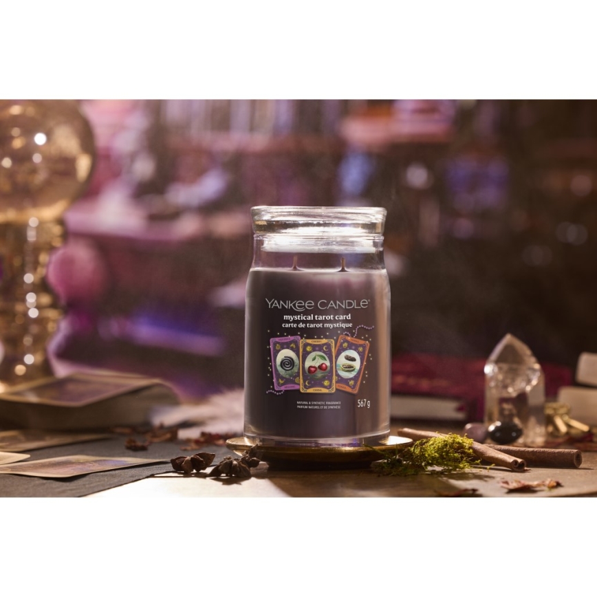 Yankee Candle - Bougie parfumée MYSTICAL TAROT CARD grande 567 g 60-90 h