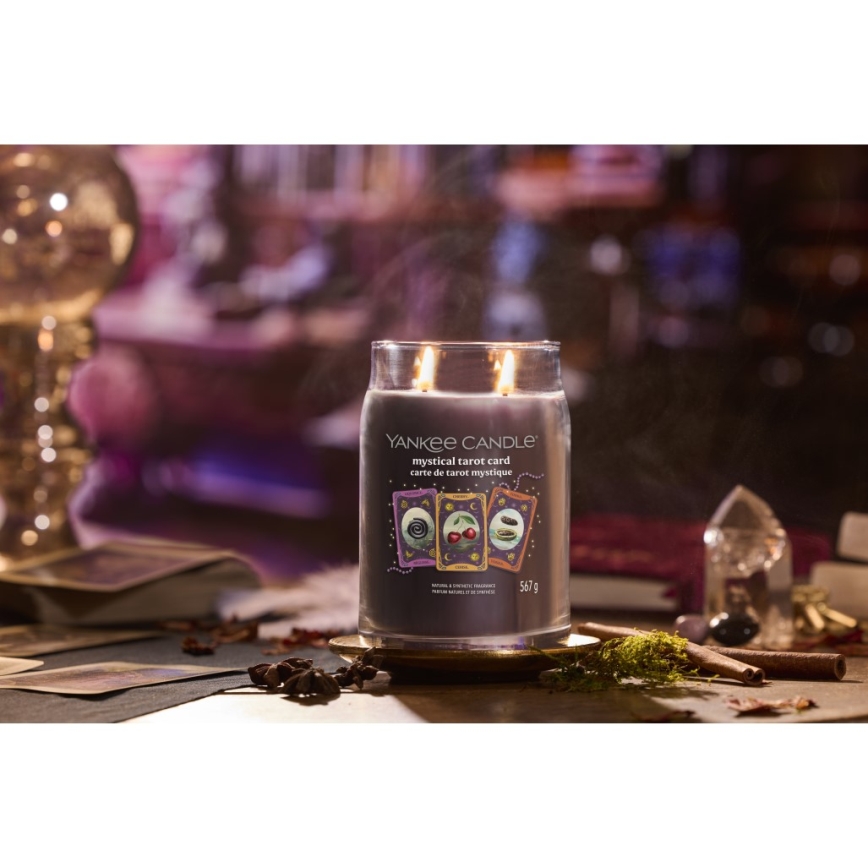 Yankee Candle - Bougie parfumée MYSTICAL TAROT CARD grande 567 g 60-90 h