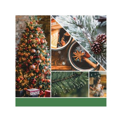 Yankee Candle - Bougie parfumée SHIMMERING CHRISTMAS TREE grande 567 g 60-90 h