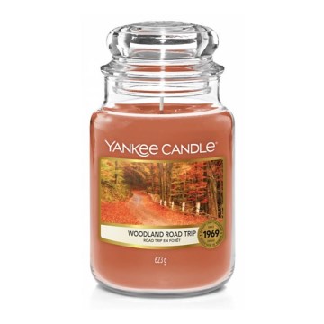 Yankee Candle - Geurkaars WOODLAND ROAD TRIP groot 623g 110-150 uren