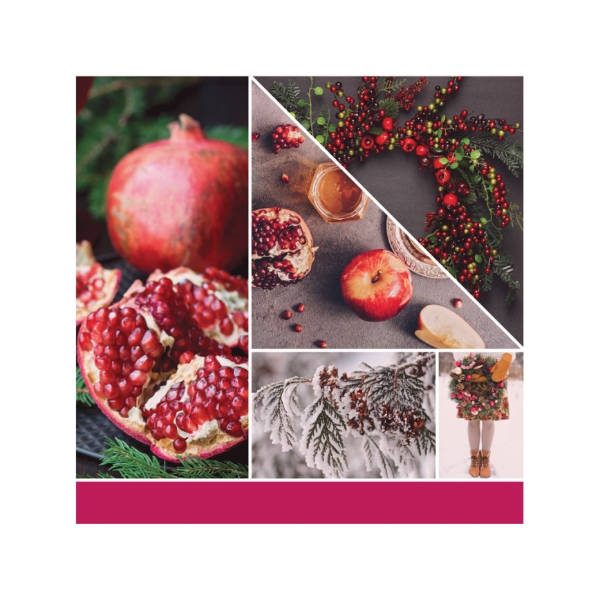 Yankee Candle - Grote geurkaars SPARKLING WINTERBERRY 567 g 60-90 uur