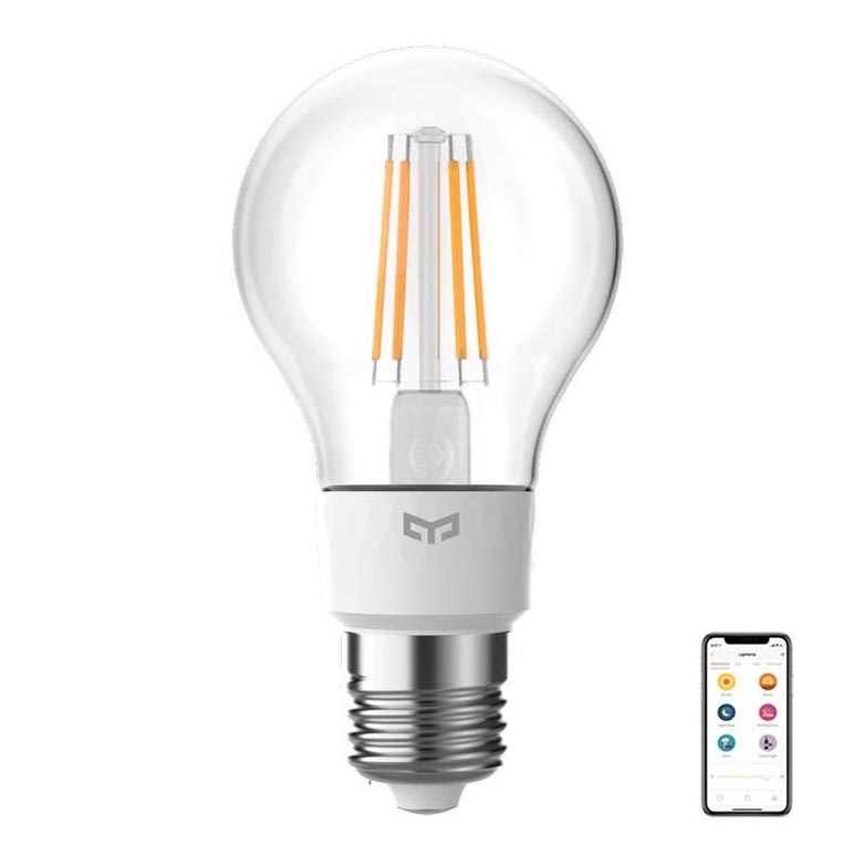 Yeelight - Ampoule à intensité variable LED FILAMENT E27/6W/230V 2700K Wi-Fi